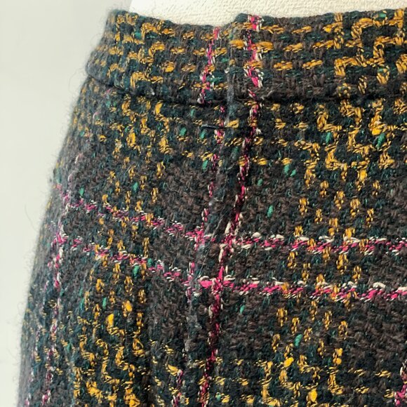 Japan bought Vintage High Waist Tweed Skirt Fits Medium up to 29 inches waist - Picture 2 of 6